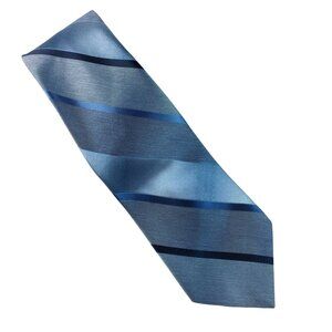 Envoy Mens Necktie Blue Diagonal Stripe Pattern 57 in Dress Tie u